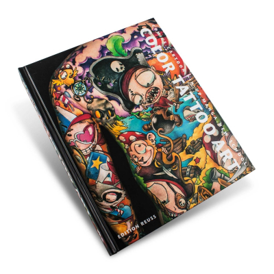 Color Tattoo Art Book: Comics, Cartoon, Pin-Up, Manga + New School - Edition Reuss