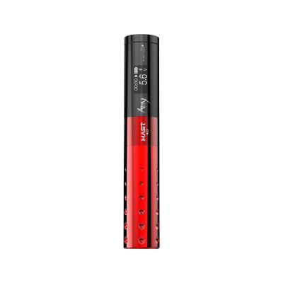 Dragonhawk Mast Tour Amy Wireless Tattoo Pen - Red - 4.0 mm Stroke