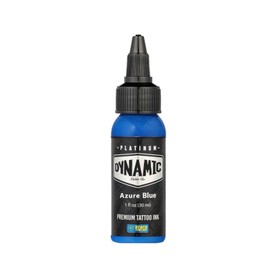 Platinum by Dynamic Tattoo Ink - Azure Blue 30 ml