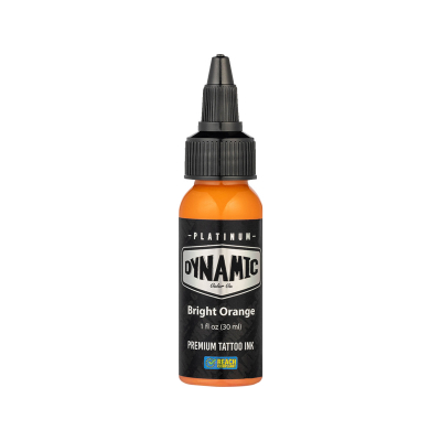 Platinum by Dynamic Tattoo Ink - Bright Orange 30 ml