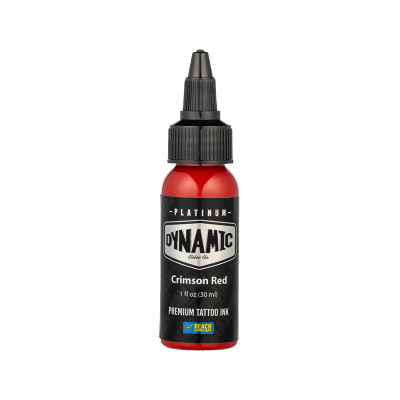 Platinum by Dynamic Tattoo Ink - Crimson Red 30 ml