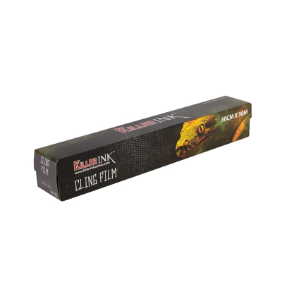 Killer Ink Easy Cut Cling Film in Dispenser 30m x 30cm