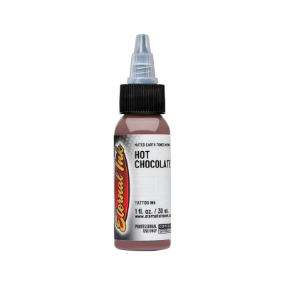 Eternal Ink Muted Earth Tones Hot Chocolate Tattoo Ink 30ml (1oz)