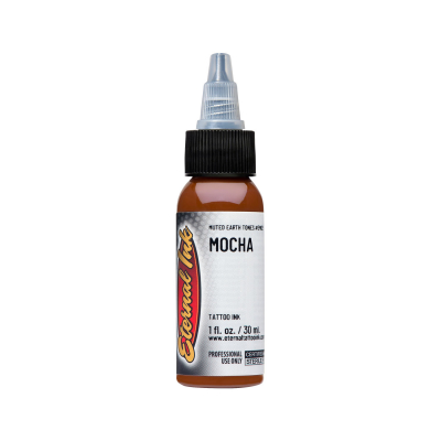 Eternal Ink Muted Earth Tones Mocha Tattoo Ink 30ml (1oz)