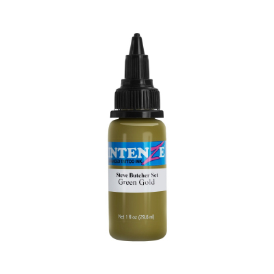 Intenze Ink Steve Butcher 24 Color Set - Green Gold 30 ml