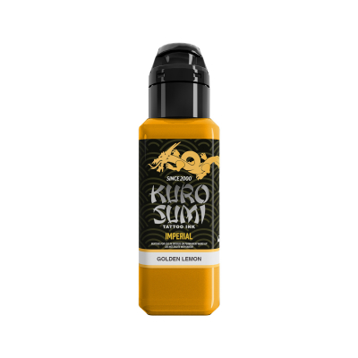 Kuro Sumi Imperial Tattoo Ink - Golden Lemon