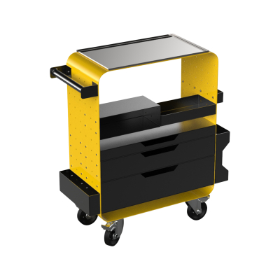 Impala Workstation by Kwadron - Yellow