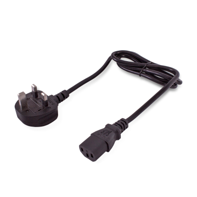 UK Tattoo Power Supply 3 Pin Plug Kettle Lead