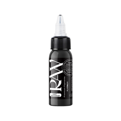 Raw Pigments Platinum - Light Whitewash Tattoo Ink - 30ml