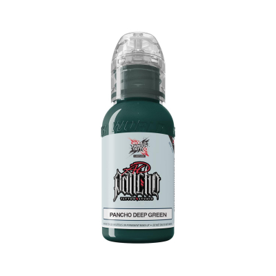 World Famous Limitless Tattoo Ink - Pancho Deep Green 30 ml (1 oz)