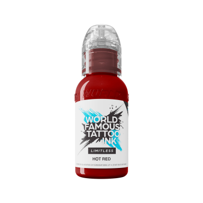 World Famous Limitless Tattoo Ink - Hot Red 30 ml