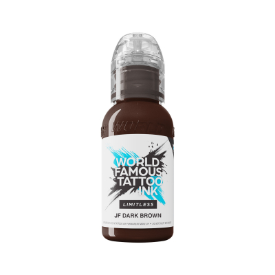 World Famous Limitless Tattoo Ink - JF Dark Brown 30 ml