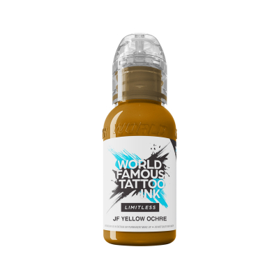 World Famous Limitless Tattoo Ink - JF Yellow Ochre 30 ml