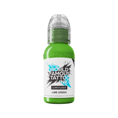 World Famous Limitless Tattoo Ink - Lime Green 30 ml