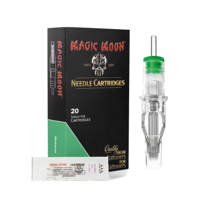 Box of 20 Magic Moon Cartridges 0.35MM Magnum Medium Taper