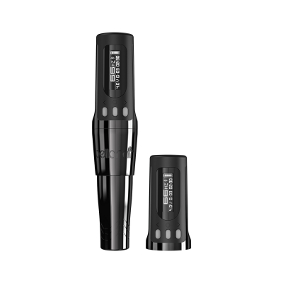 REFURBISHED - Microbeau Bellar Air - Permanent Makeup Machine 3.0mm with Additional Battery - Stealth