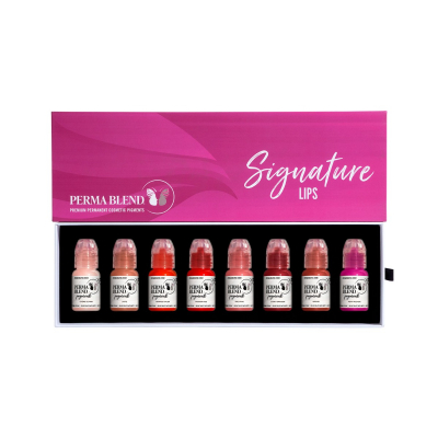 Perma Blend Signature Lip Set - 8 x 15 ml