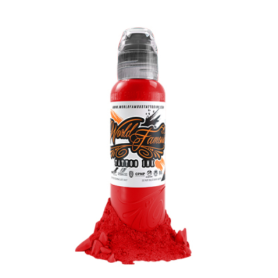 World Famous Ink Red Hot 30ml