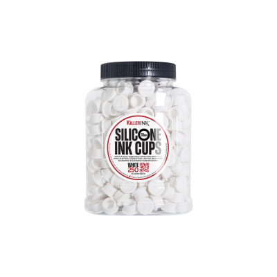 Bag of 250 Killer Ink White Silicone Ink Cups