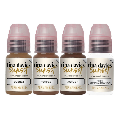 Perma Blend - Tina Davies Sunset Set - Complete Set of 4 x 15ml