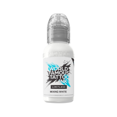 World Famous Limitless Tattoo Ink - Mixing White 30ml
