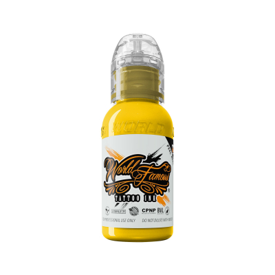 World Famous Ink Canary Yellow 30ml (1oz)