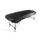 Image of Box of 10 Killer Ink Black Line Elasticated Bed Covers 210x90x20cm