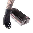 Image of Box of 100 Saferly Black Nitrile Gloves - Case of 10