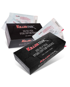 Box of 200 Killer Ink self seal sterilisation pouches for autoclave use.