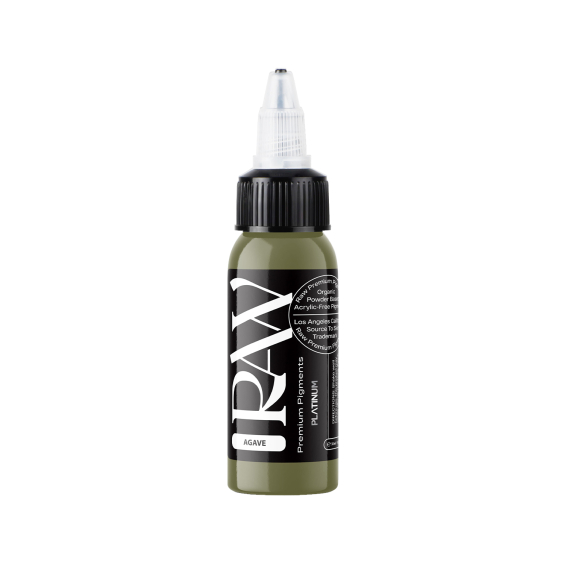 Raw Pigments Platinum - Agave Tattoo Ink - 30ml
