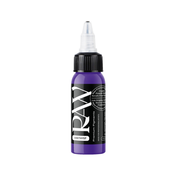 Raw Premium Pigments - Amethyst Tattoo Ink 30ml