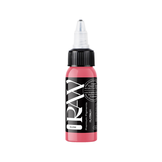 Raw Pigments Platinum - Blush Tattoo Ink - 30ml