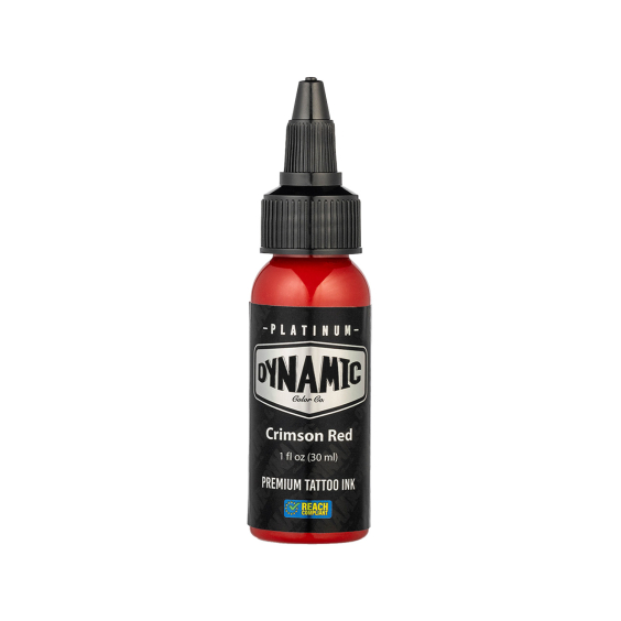 Platinum by Dynamic Tattoo Ink - Crimson Red 30 ml