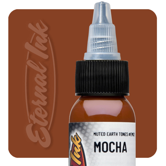 Eternal Ink Muted Earth Tones Mocha Tattoo Ink 30ml (1oz)