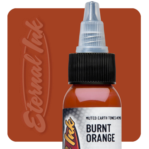Eternal Ink Muted Earth Tones Burnt Orange Tattoo Ink 30ml (1oz)