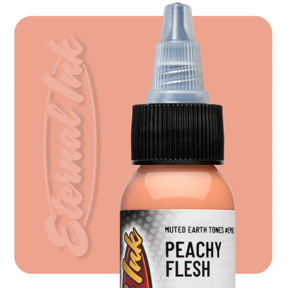 Eternal Ink Muted Earth Tones Peachy Flesh Tattoo Ink 30ml (1oz)