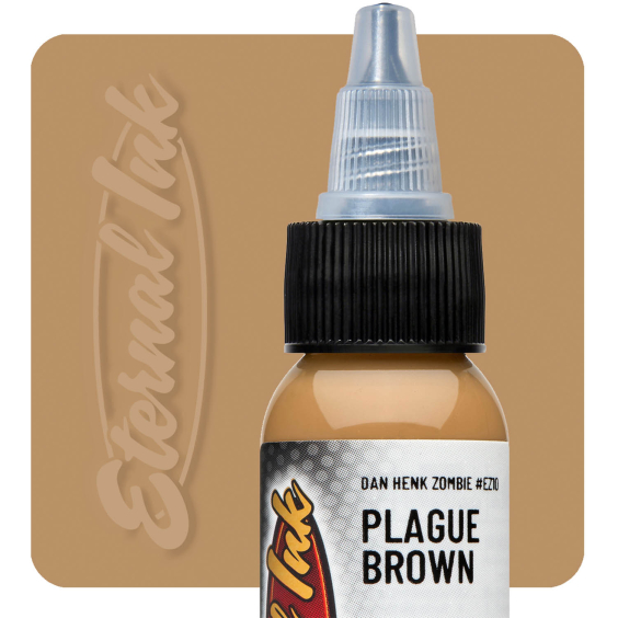 Eternal Ink Zombie Plague Brown Tattoo Ink 30ml (1oz)