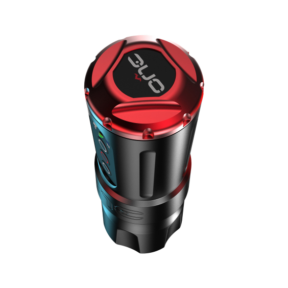 FK Irons ONE Wireless Tattoo Machine - Charcoal / Ruby