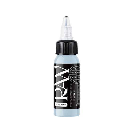 Raw Pigments Platinum - Pastel Blue Tattoo Ink - 30ml