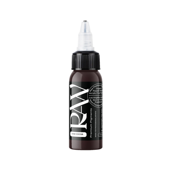 Raw Premium Pigments - Raw Cocoa Tattoo Ink 30ml
