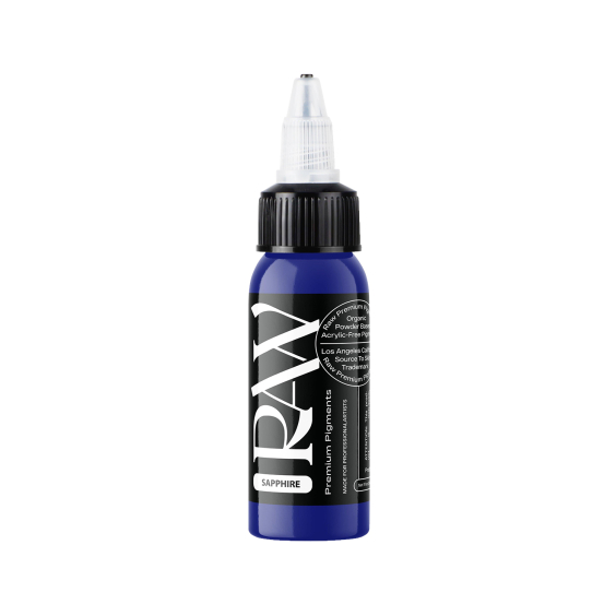 Raw Premium Pigments - Sapphire Tattoo Ink 30ml