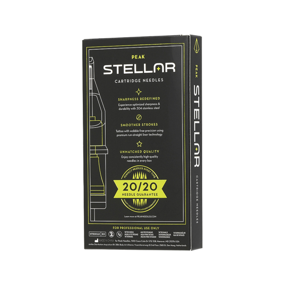 Box of 4 Sample Large Magnum Peak Stellar Cartridges
