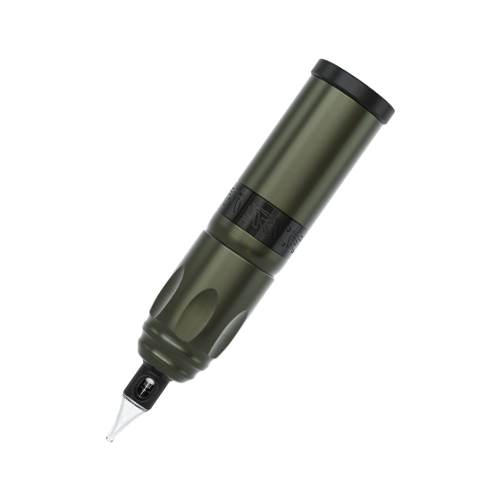 REFURBISHED - Stigma® Force Wireless Machine + Power Pack + RCA Adapter - Army Green - 2.8mm Stroke Length