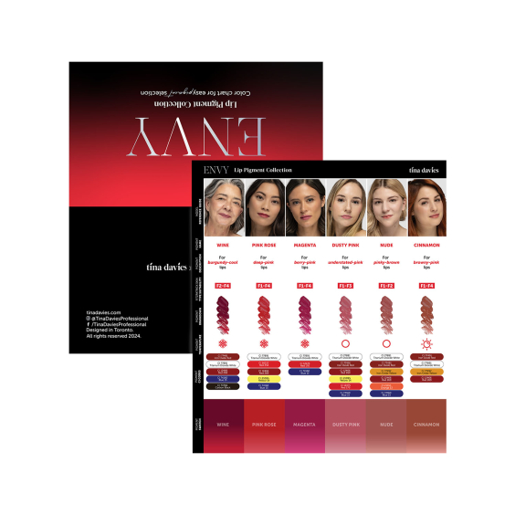 Perma Blend - Tina Davies Envy Set - Complete Set of 6x 15 ml