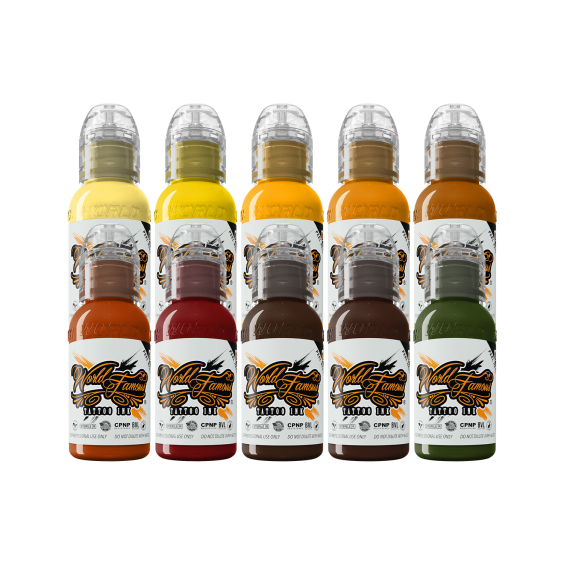 Complete Set of 10 World Famous Ink Pony Lawson's 24k Set 30ml (1oz)