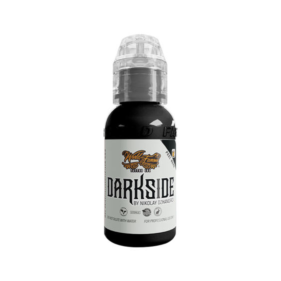 World Famous Ink Nikolay Dzhangirov Darkside PZda BoroZda Black 30 ml (1 oz)