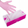 Box of 100 Uniglove Pink Nitrile Gloves thumbnail