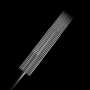 Box of 25 Killer Ink Precision #10 0.30MM Sterile Stainless Steel Tattoo Needles Flat thumbnail