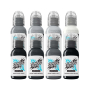 World Famous Limitless Tattoo Ink - Thomas Carli Jarlier Volcanic Tones Set - 8x 30ml thumbnail