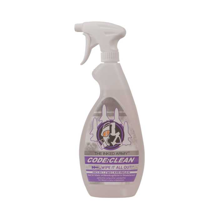 The Inked Army Code Clean all-purpose surface cleaning spray bottle 770ml